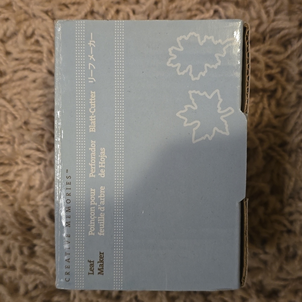 Creative Memories Scrapbooking Leaf Maker Paper Punch